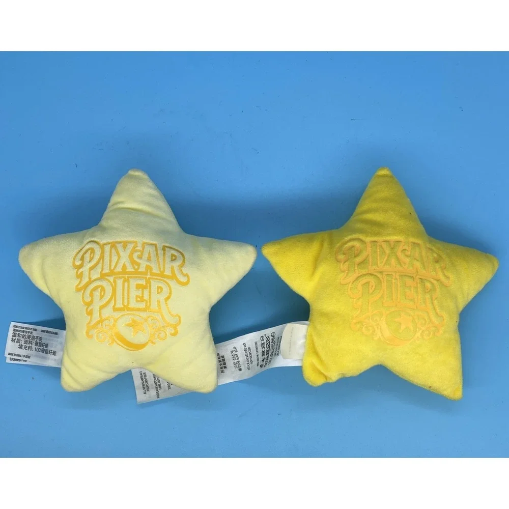 Pack Disney Parks Pixar Pier La Luna Star Yellow Smiling & Surprised 6.5